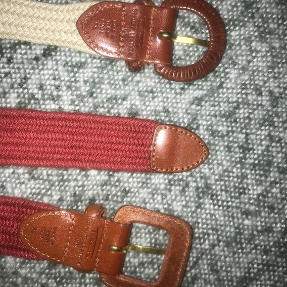 (bundle!) genuine leather vintage belts - Picture 2 of 3